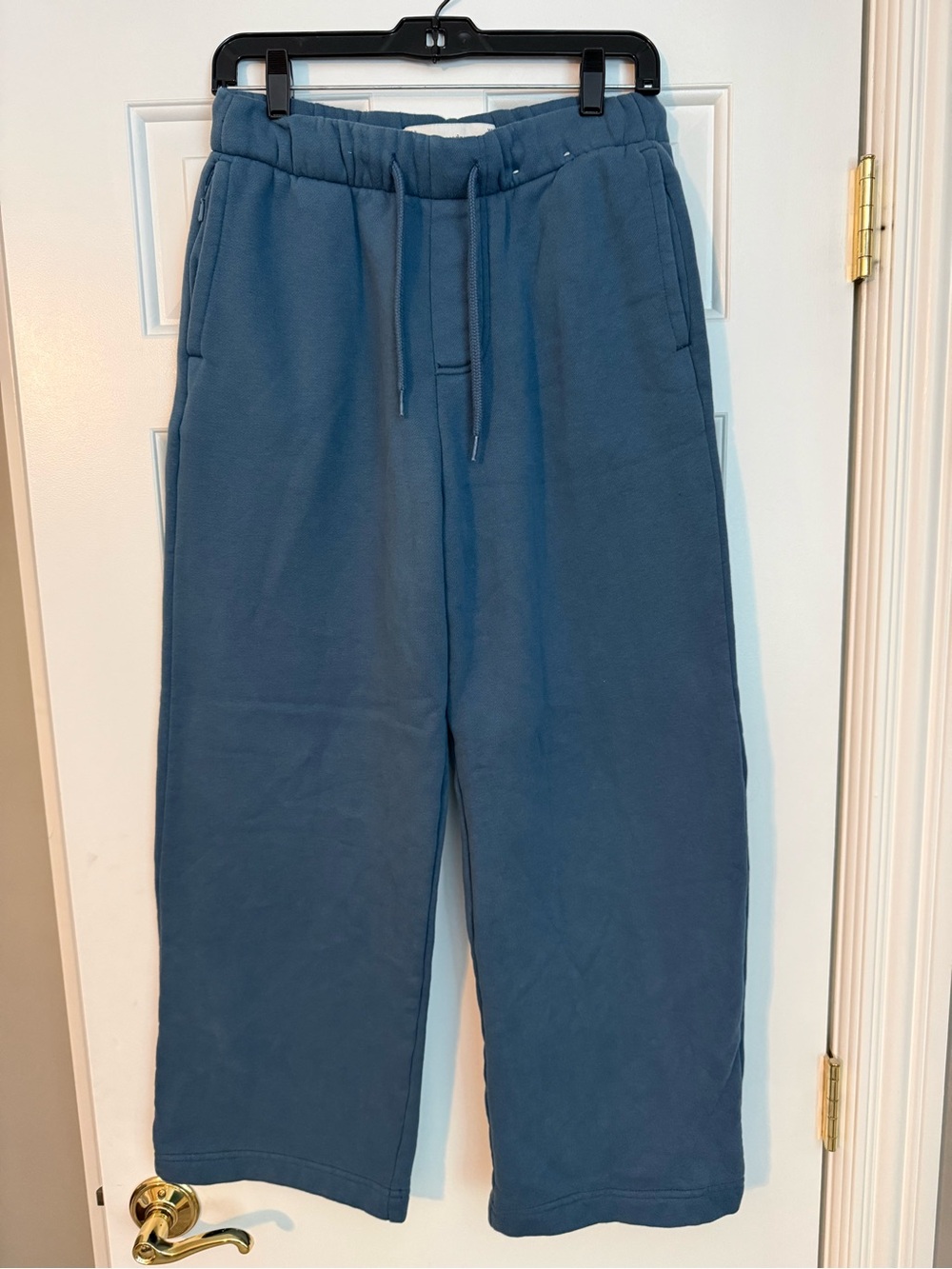 Hollister Men's Blue Drawstring Sweatpants - XS